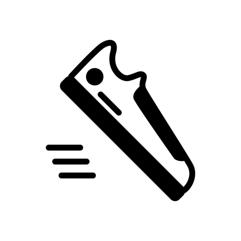 Zapatos icono sólido estilo vector