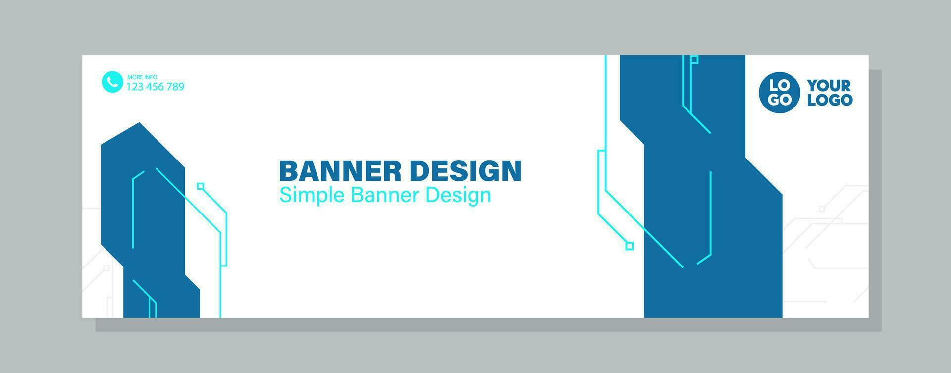 Modern banner in futuristic style.web banner templates, information protection, big data, Scientific, technology and technical concept. vector