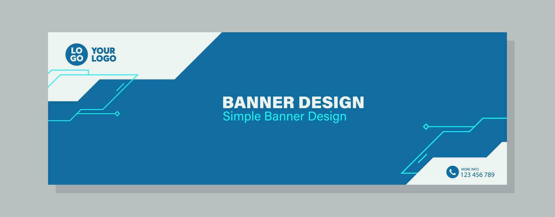 Modern banner in futuristic style.web banner templates, information protection, big data, Scientific, technology and technical concept. vector