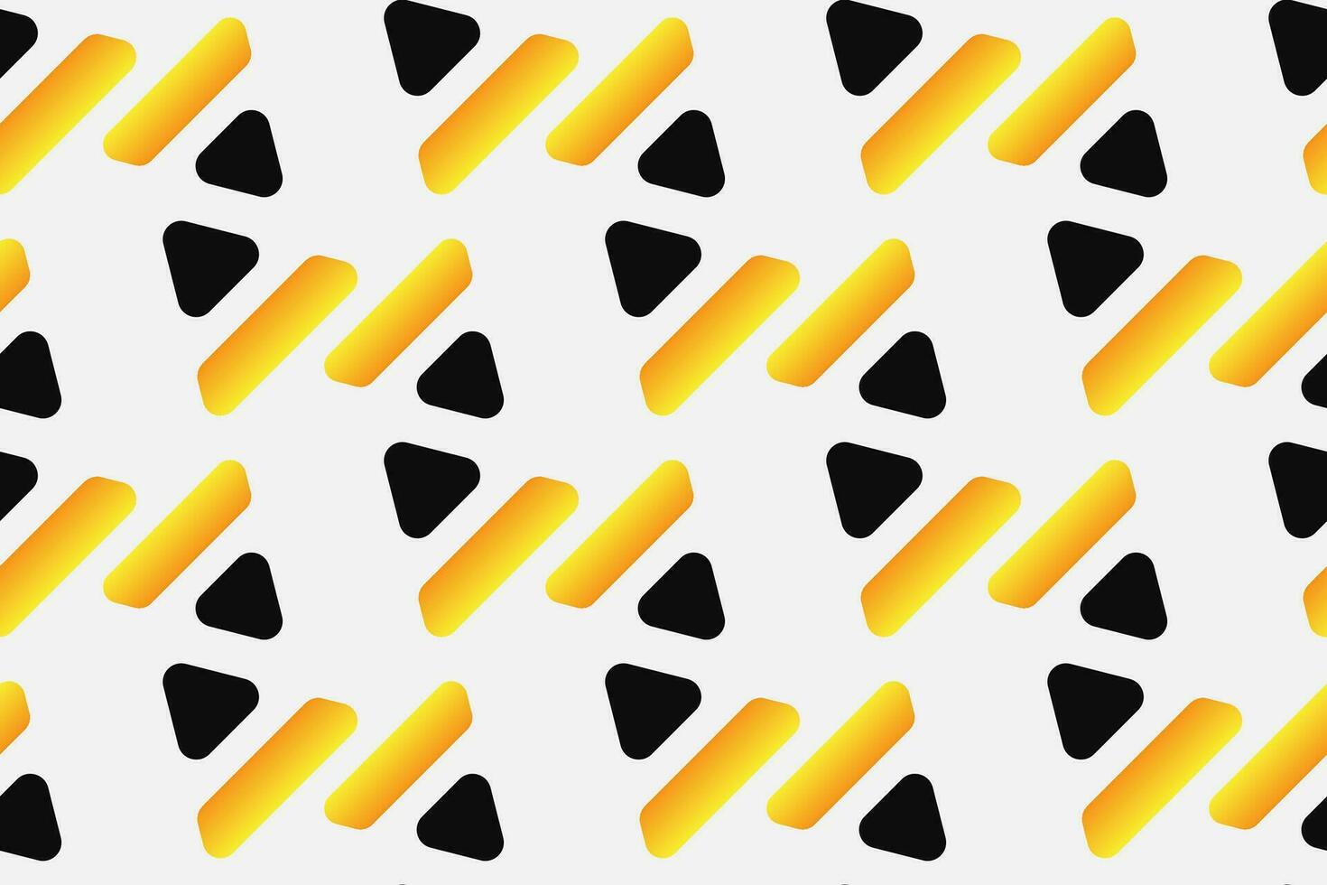 Geometric seamless pattern. Abstract geometric graphic design pattern. Seamless geometric pattern with black and yellow color. vector