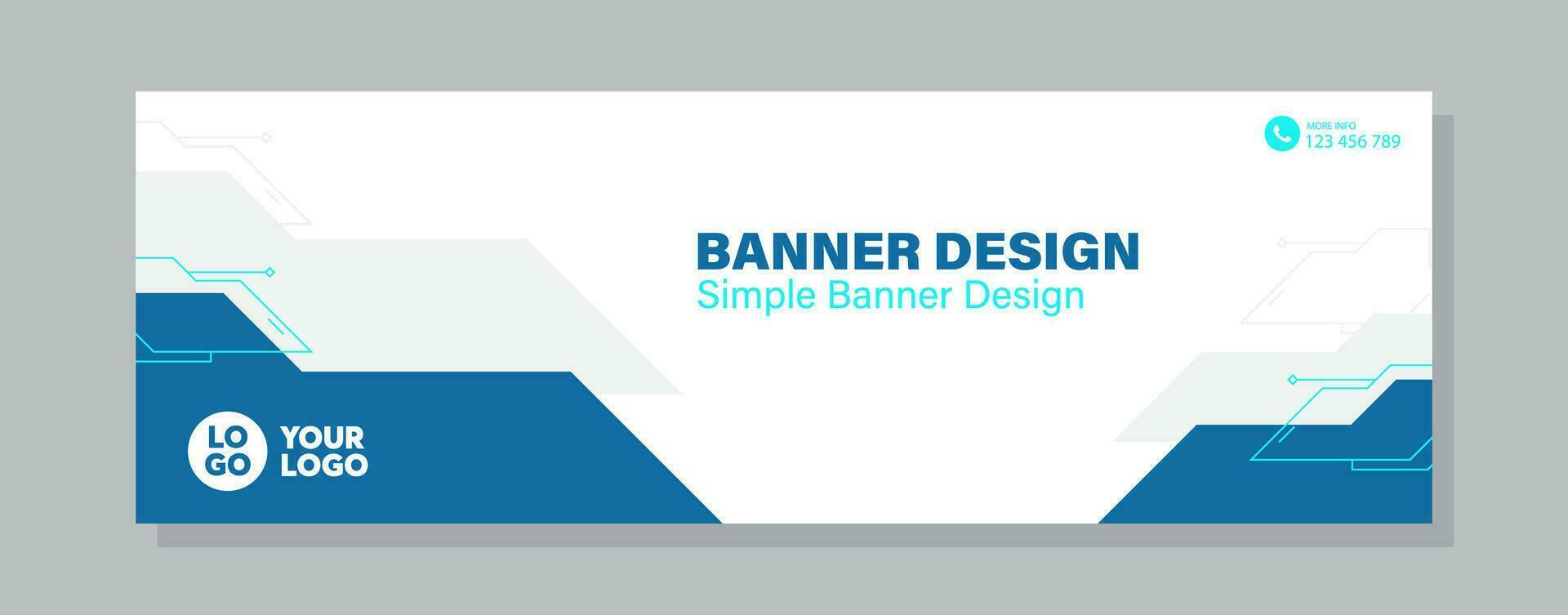 Modern banner in futuristic style.web banner templates, information protection, big data, Scientific, technology and technical concept. vector