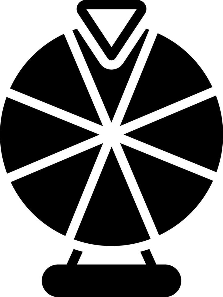 solid icon for fortune vector
