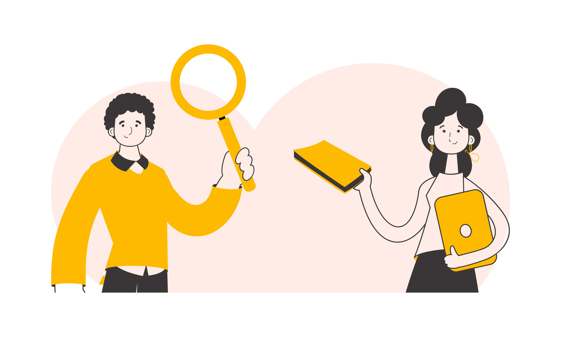 The Concept Of The Process Of Hiring Staff For Work Trendy Linear The Concept Of The Process Of Hiring Staff For Work Trendy Linear