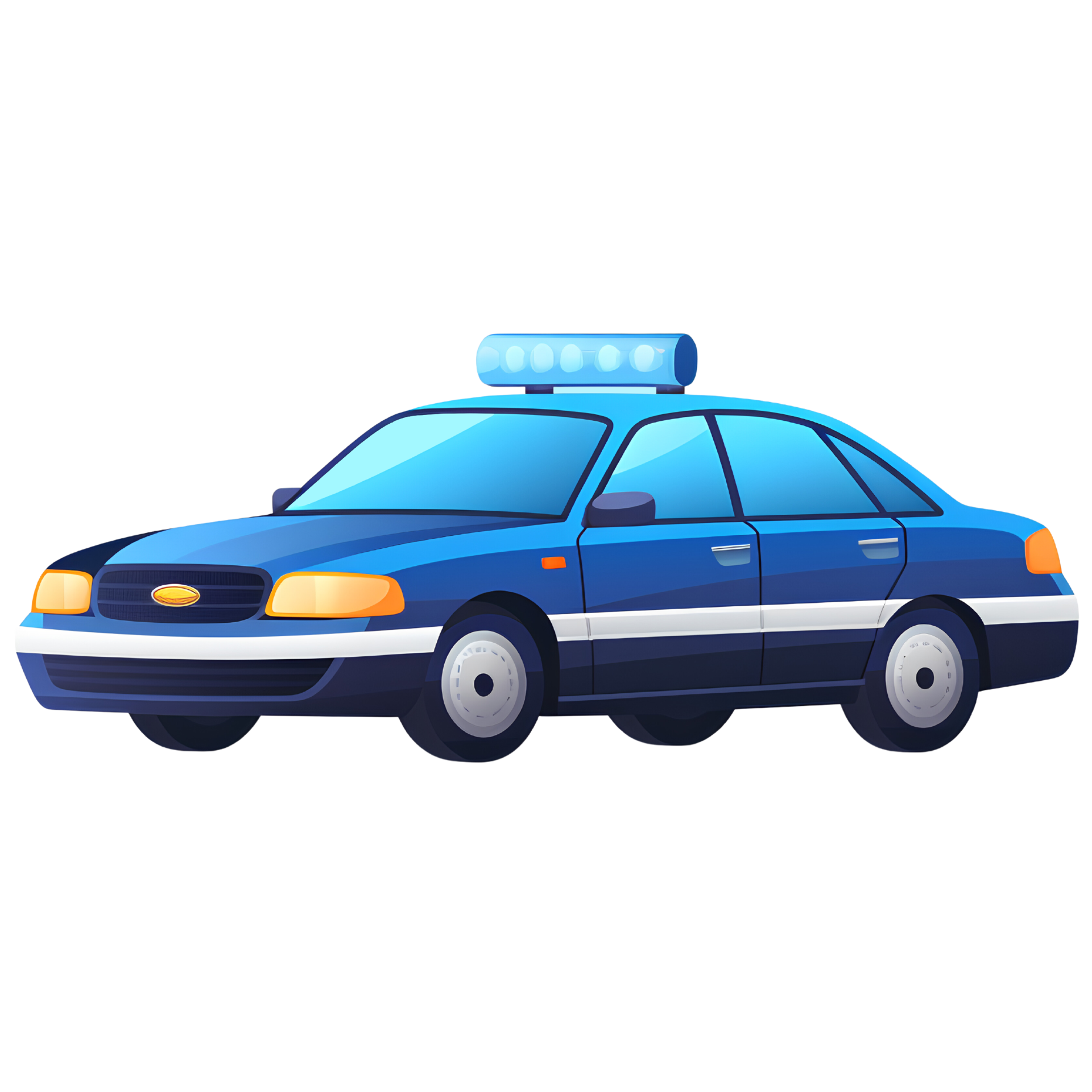 police car cartoon ai generative 28656758 PNG