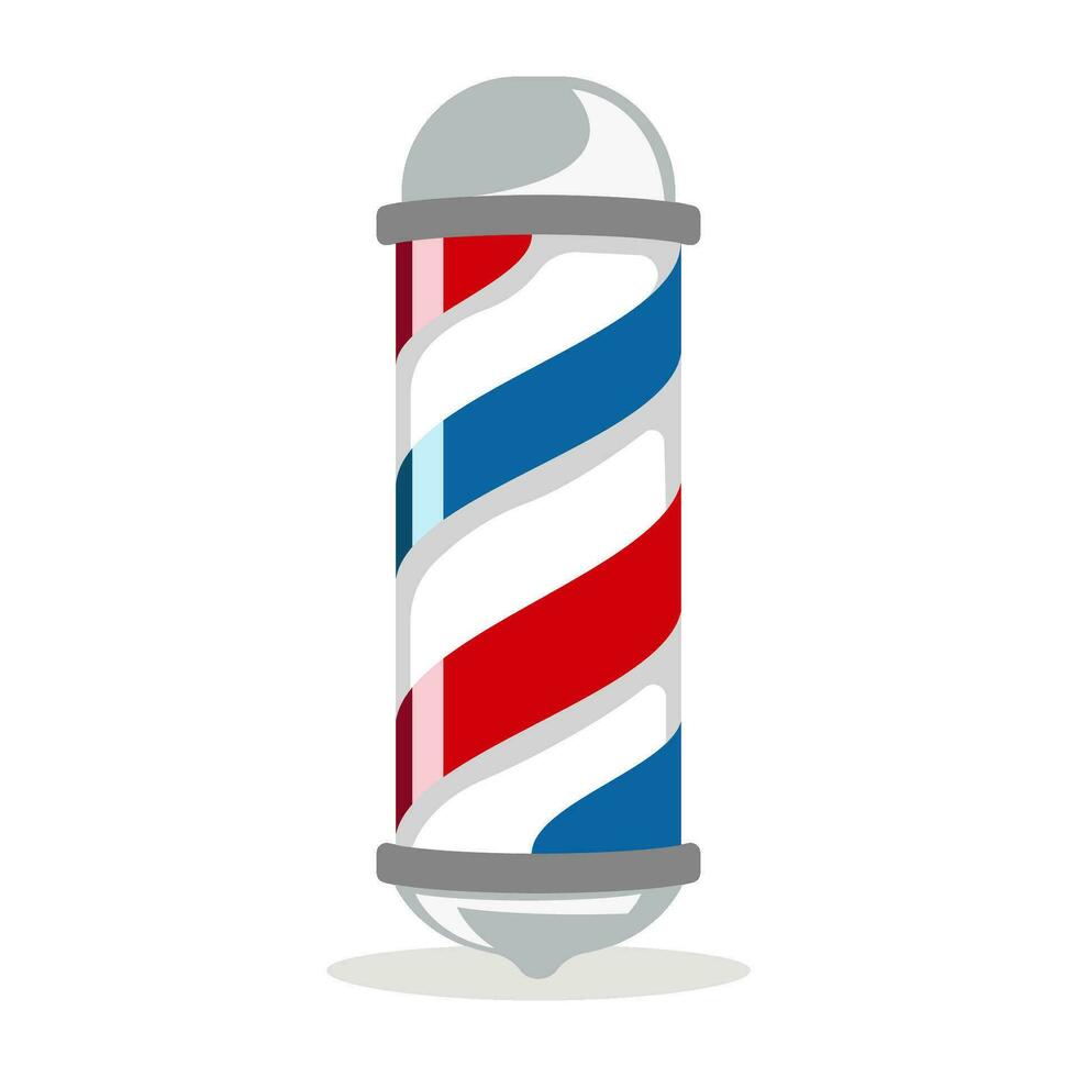 barber pole icon adobe X1 vector