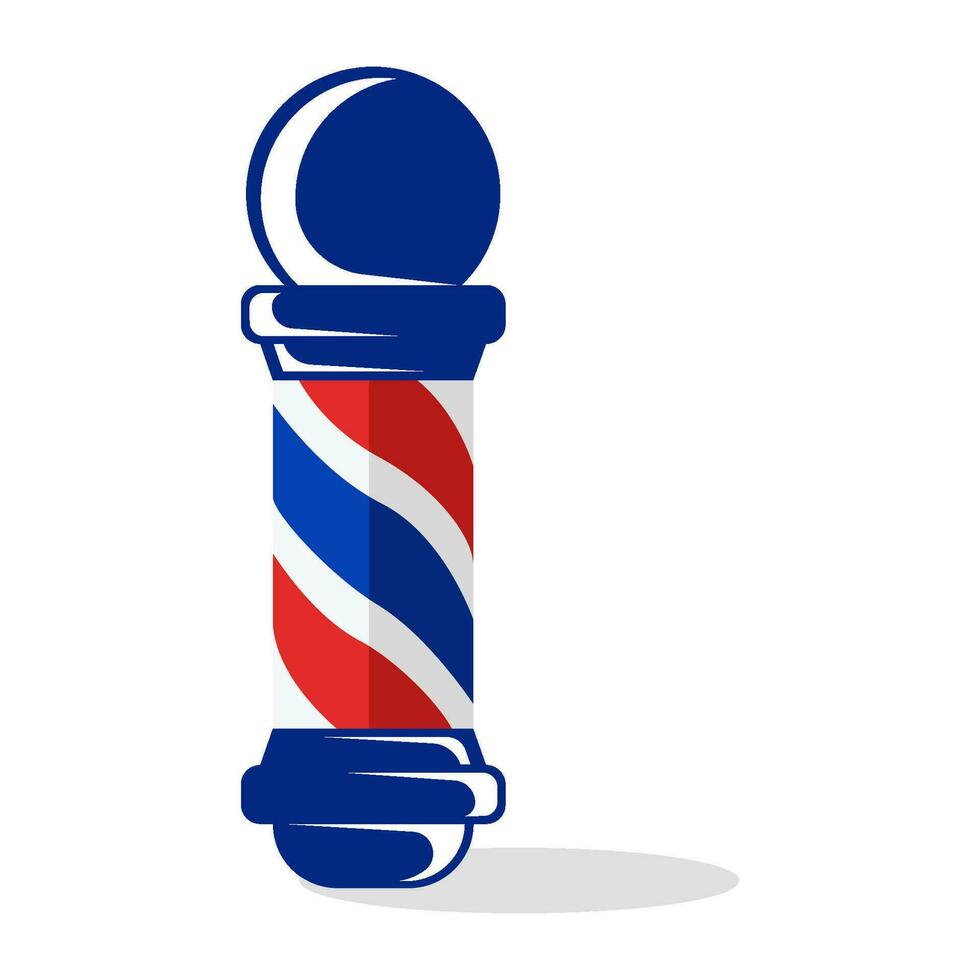 barber pole icon adobe X1 vector