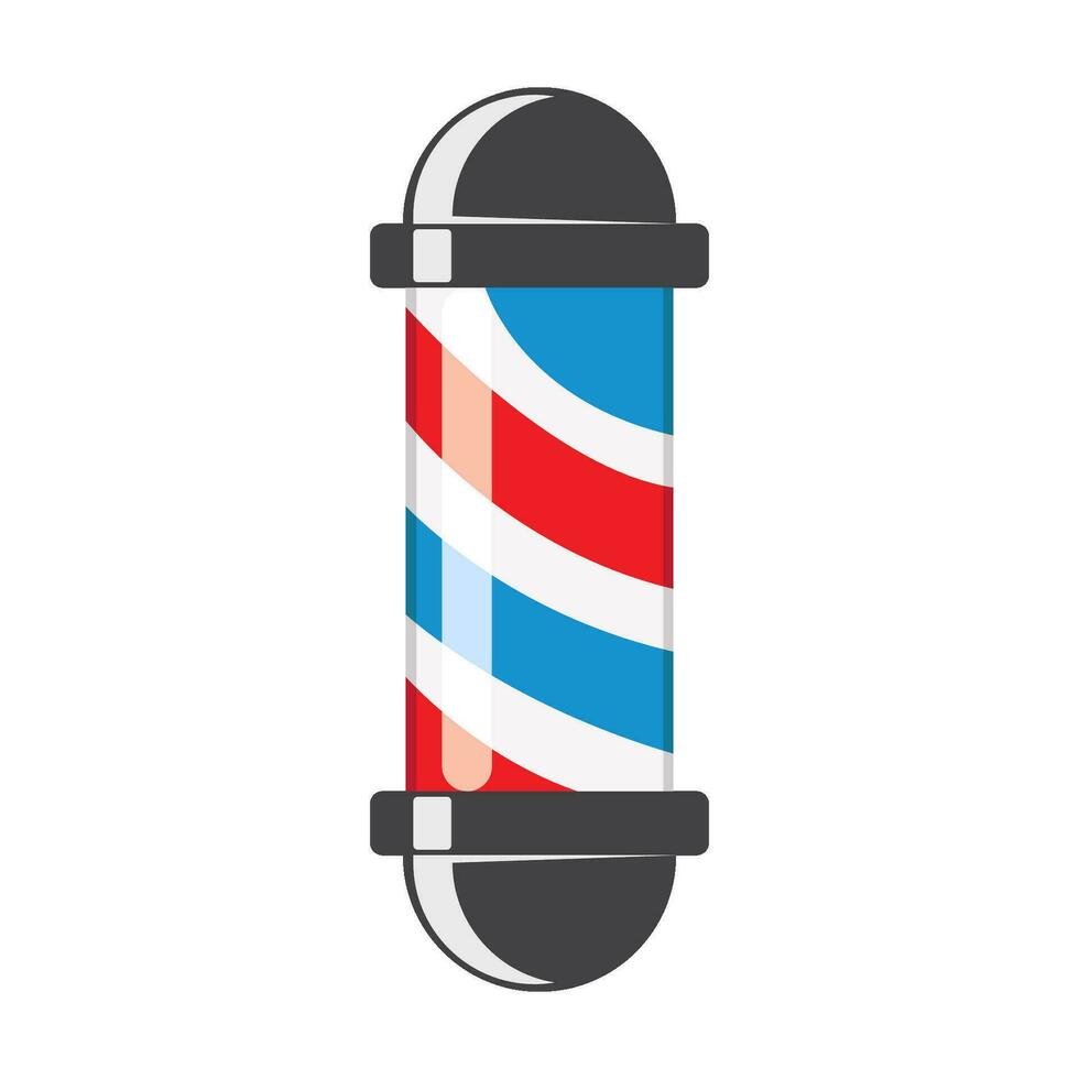 barber pole icon adobe X1 vector