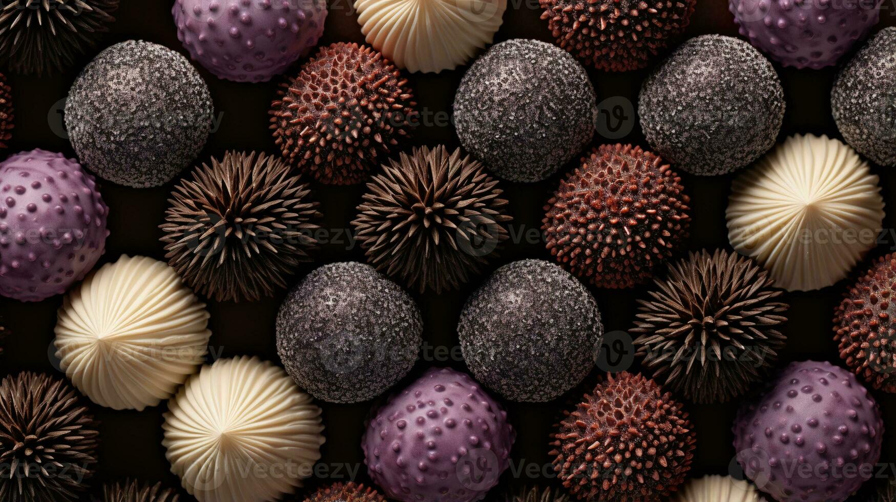 generativo ai, chocolate caramelo pelotas, cerca arriba tradicional brasileño brigadeiro foto