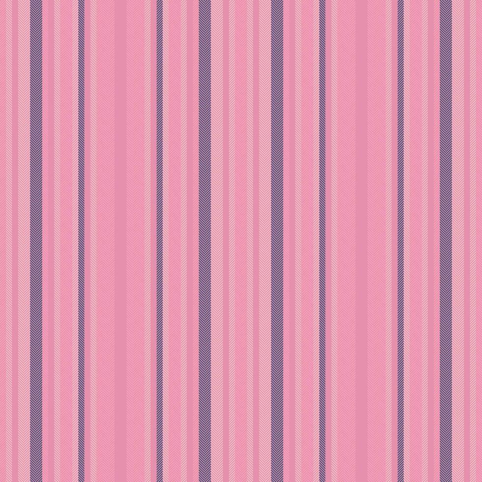 Stripe fabric texture of vertical pattern lines with a background seamless textile vector. vector