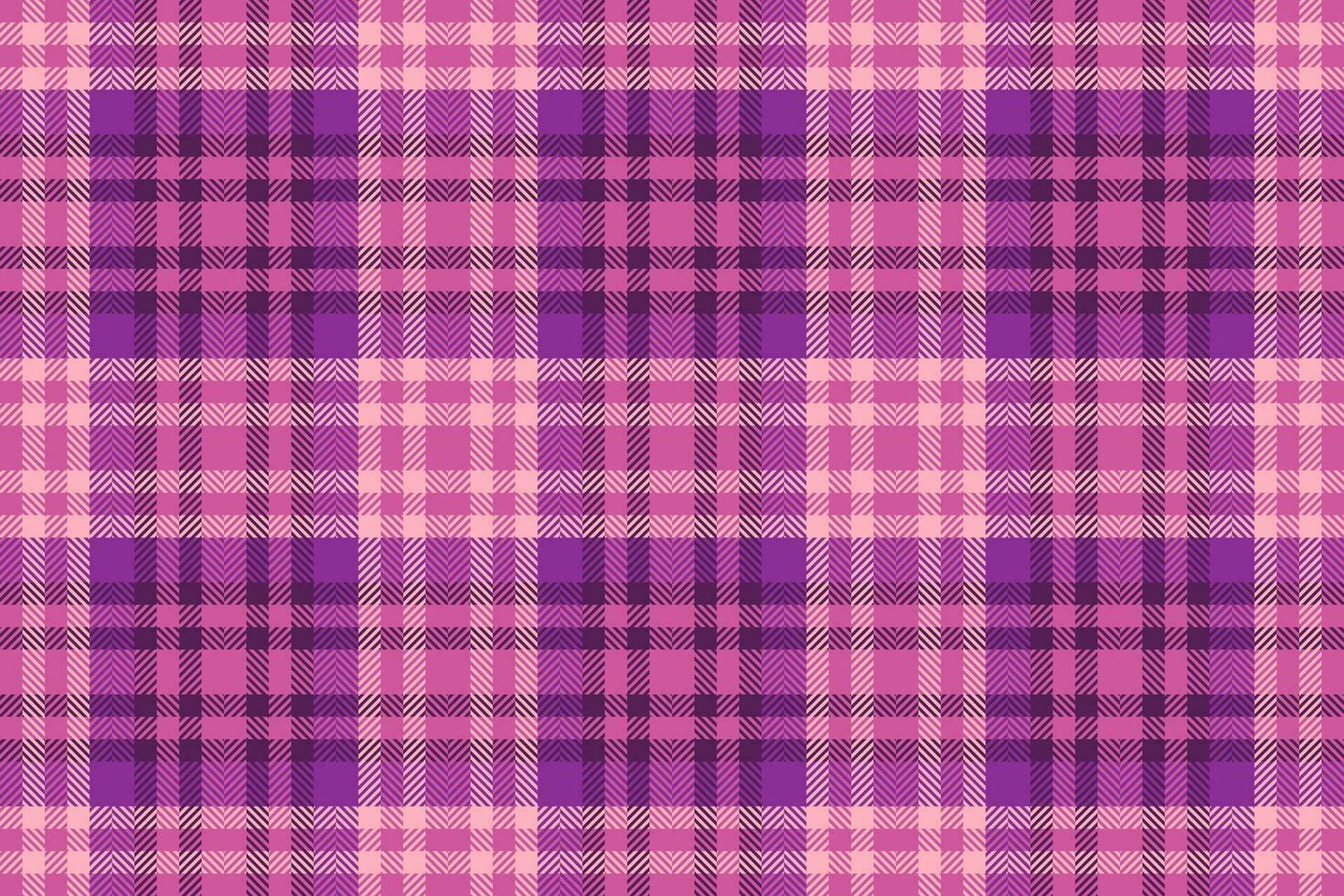Plaid vector pattern of seamless textile texture with a tartan background check fabric.