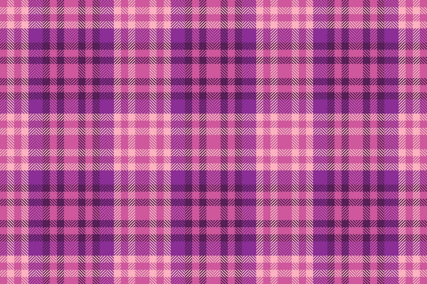 Plaid vector pattern of seamless textile texture with a tartan background check fabric.