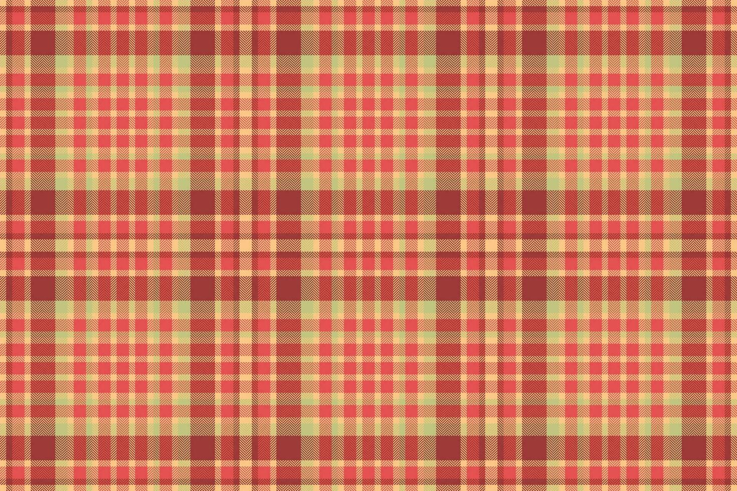Background seamless texture of plaid vector check with a textile tartan pattern fabric.