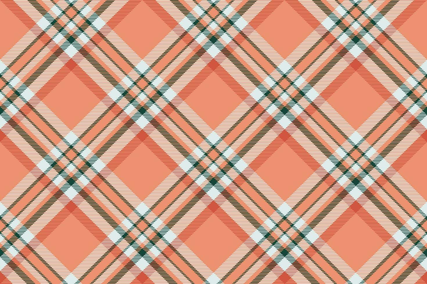 Tartan plaid background, diagonal check seamless pattern. Vector fabric texture for textile print, wrapping paper, gift card, wallpaper.