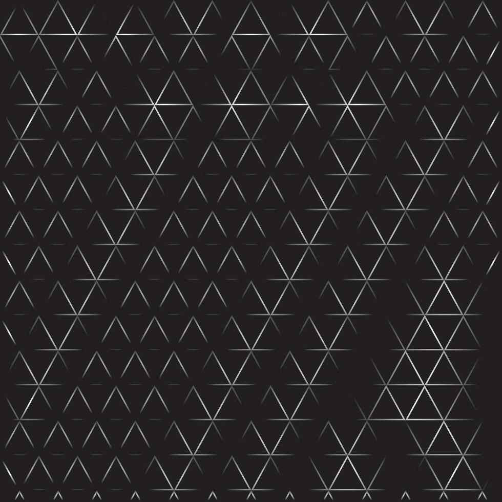 Triangle black and white pattern gradient background vector