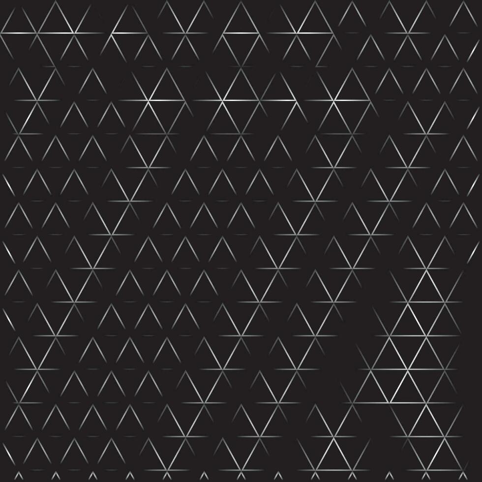 Triangle black and white pattern gradient background vector