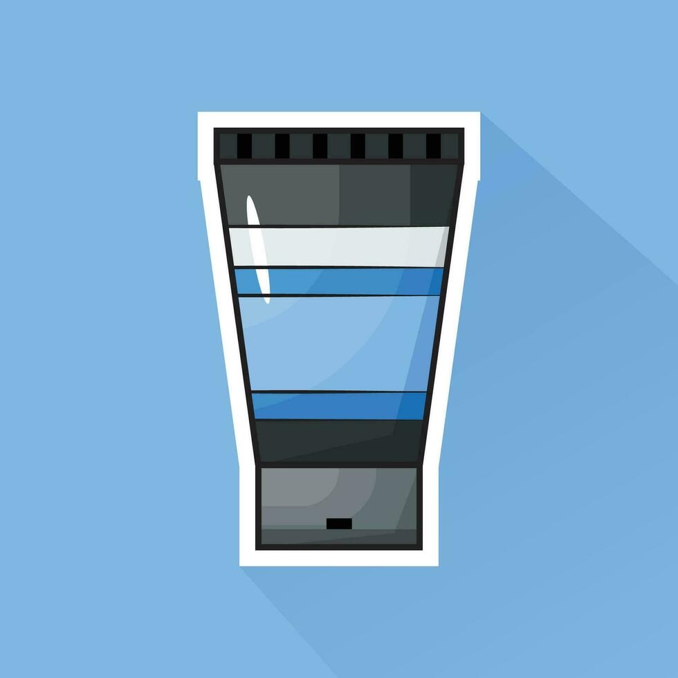 Illustration Vector of Face Wash in Flat Design