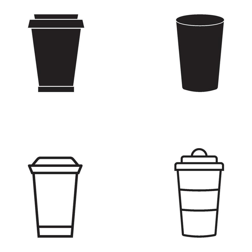 vector icono de taza