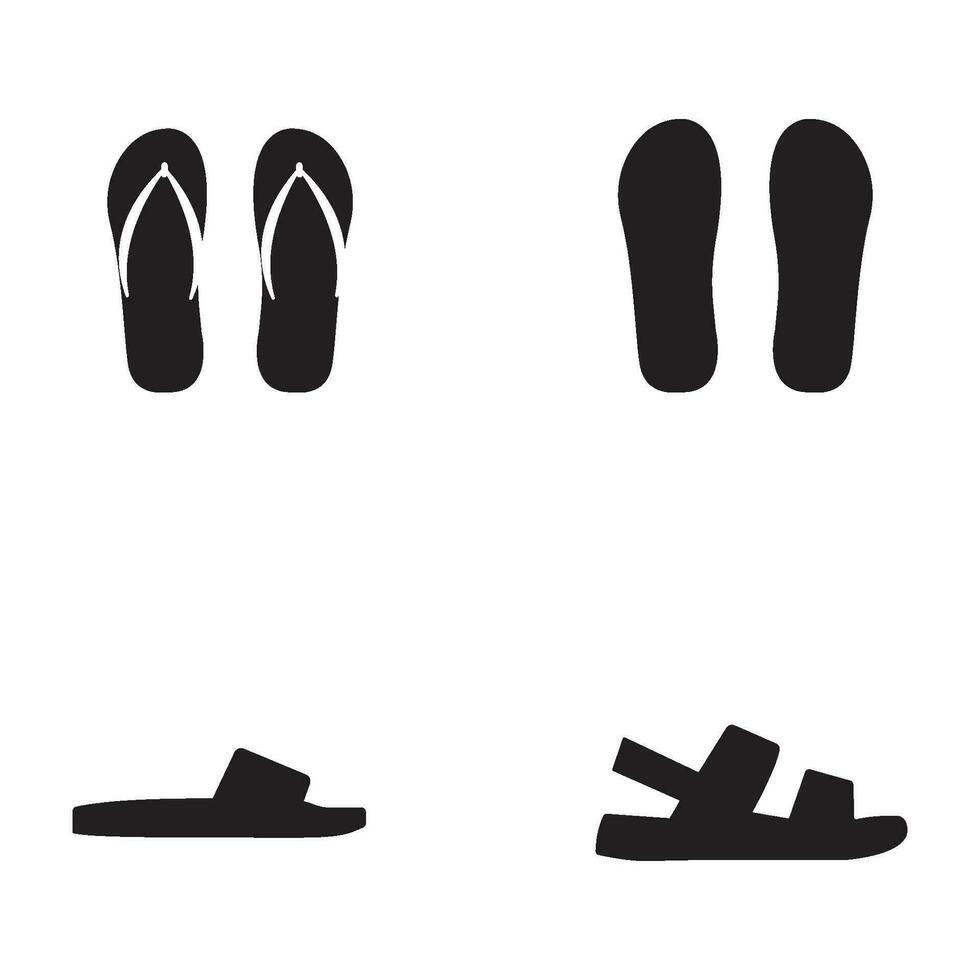 sandal icon vector