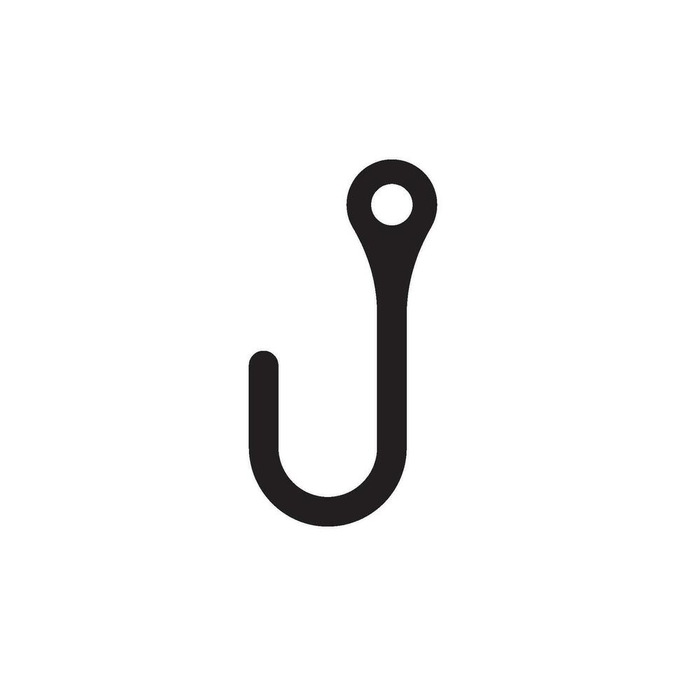 hook icon vector