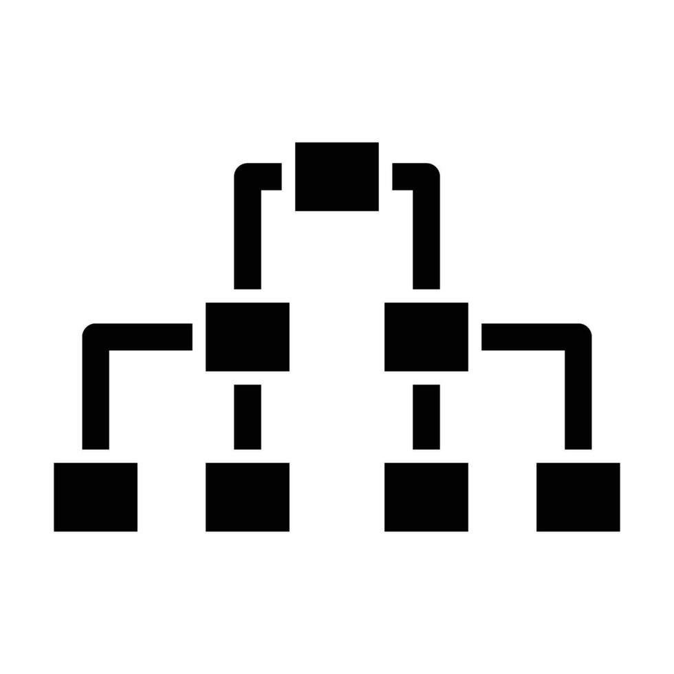 Information Architecture Vector Glyph Icon For Personal And Commercial Use.