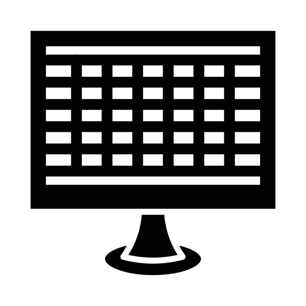 Grid Vector Glyph Icon For Personal And Commercial Use.