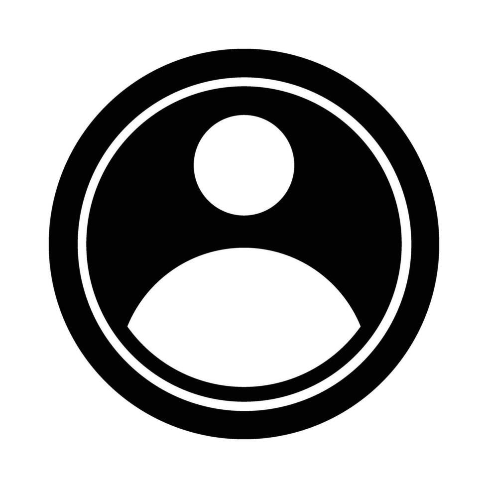 User Personal Vector Glyph Icon For Personal And Commercial Use.
