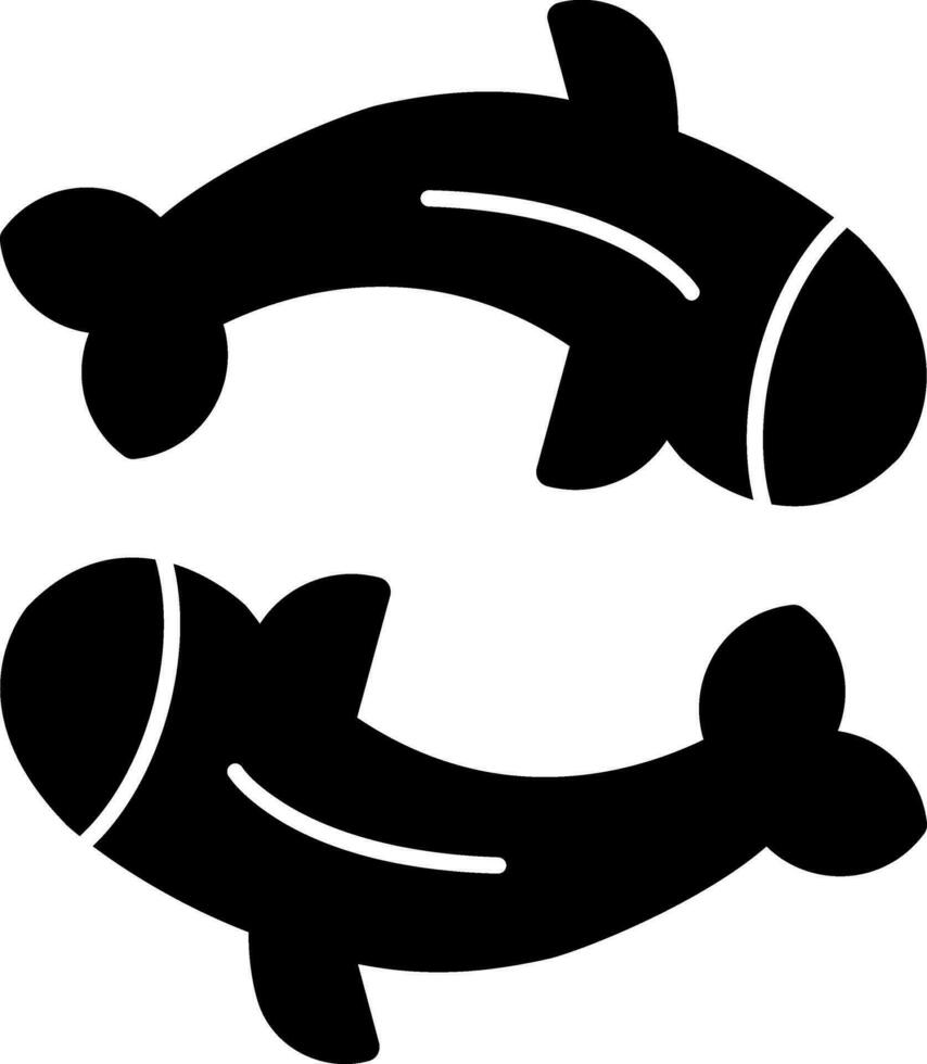 Koi fish Vector Icon Design
