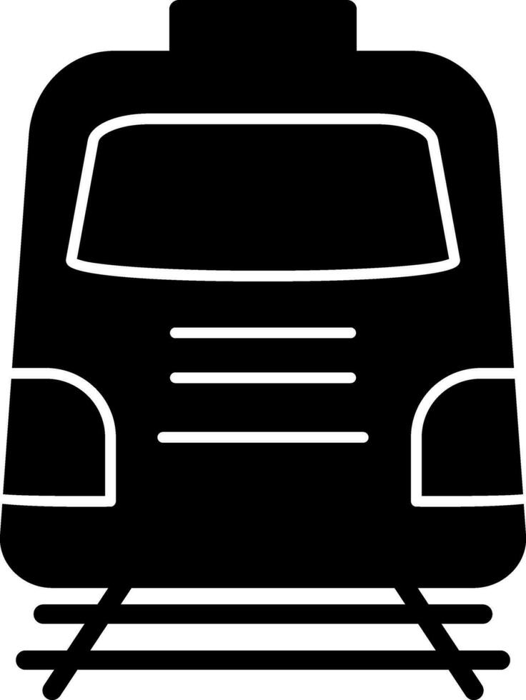 diseño de icono de vector de tren