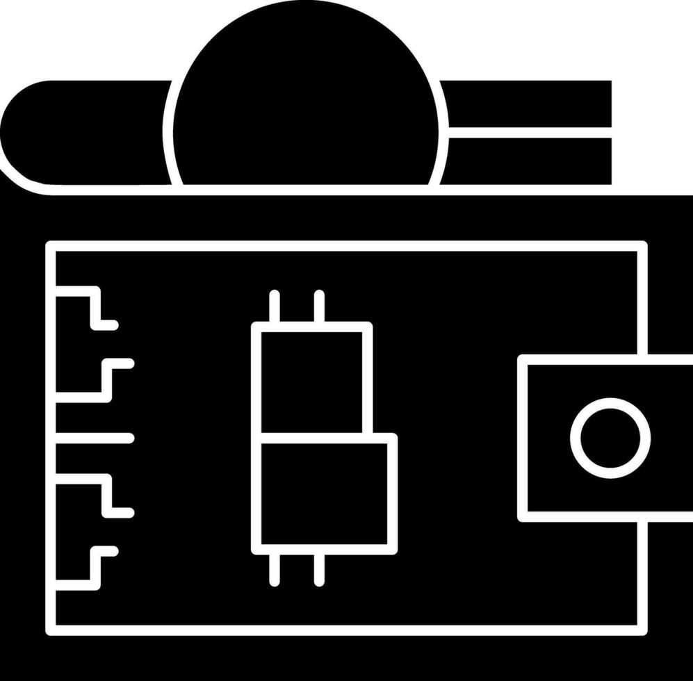 Wallet Vector Icon Design