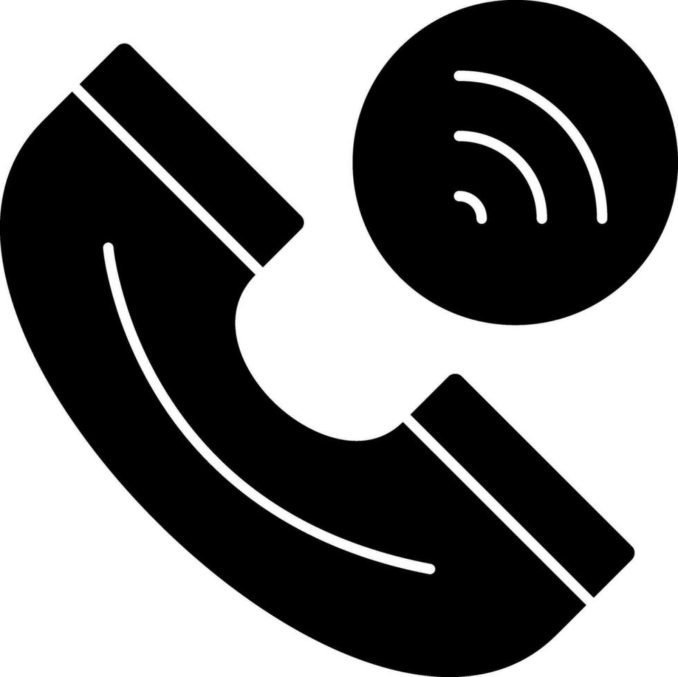 diseño de icono de vector de llamada telefónica