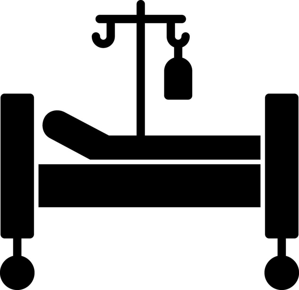 Bed Vector Icon Design