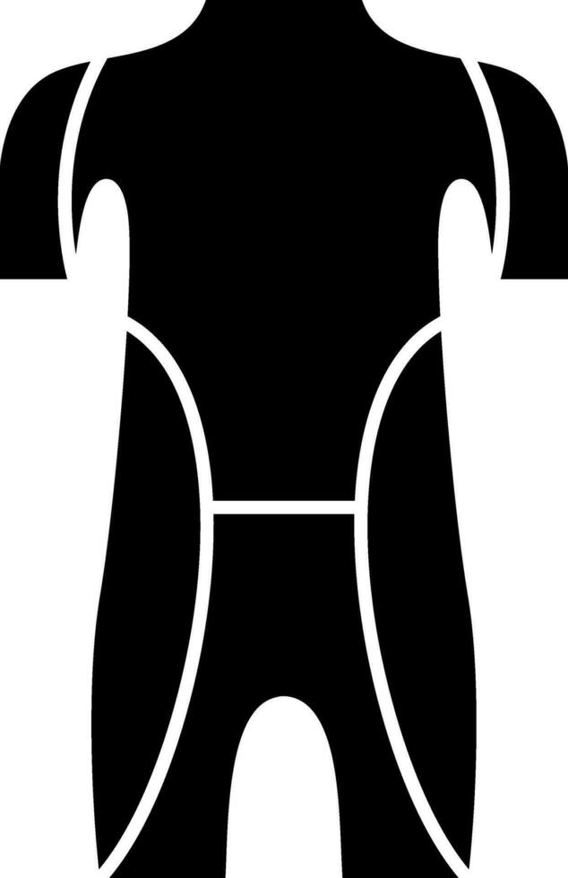 Wet Suit Vector Icon Design