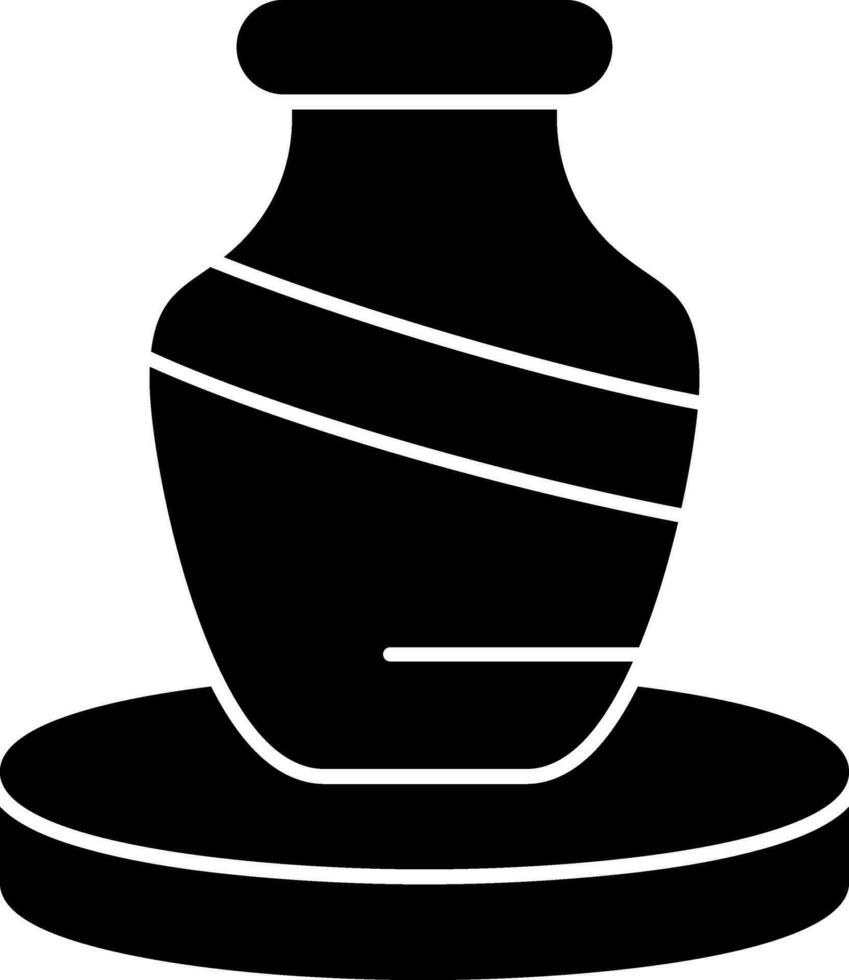 Pottery Vector Icon Design