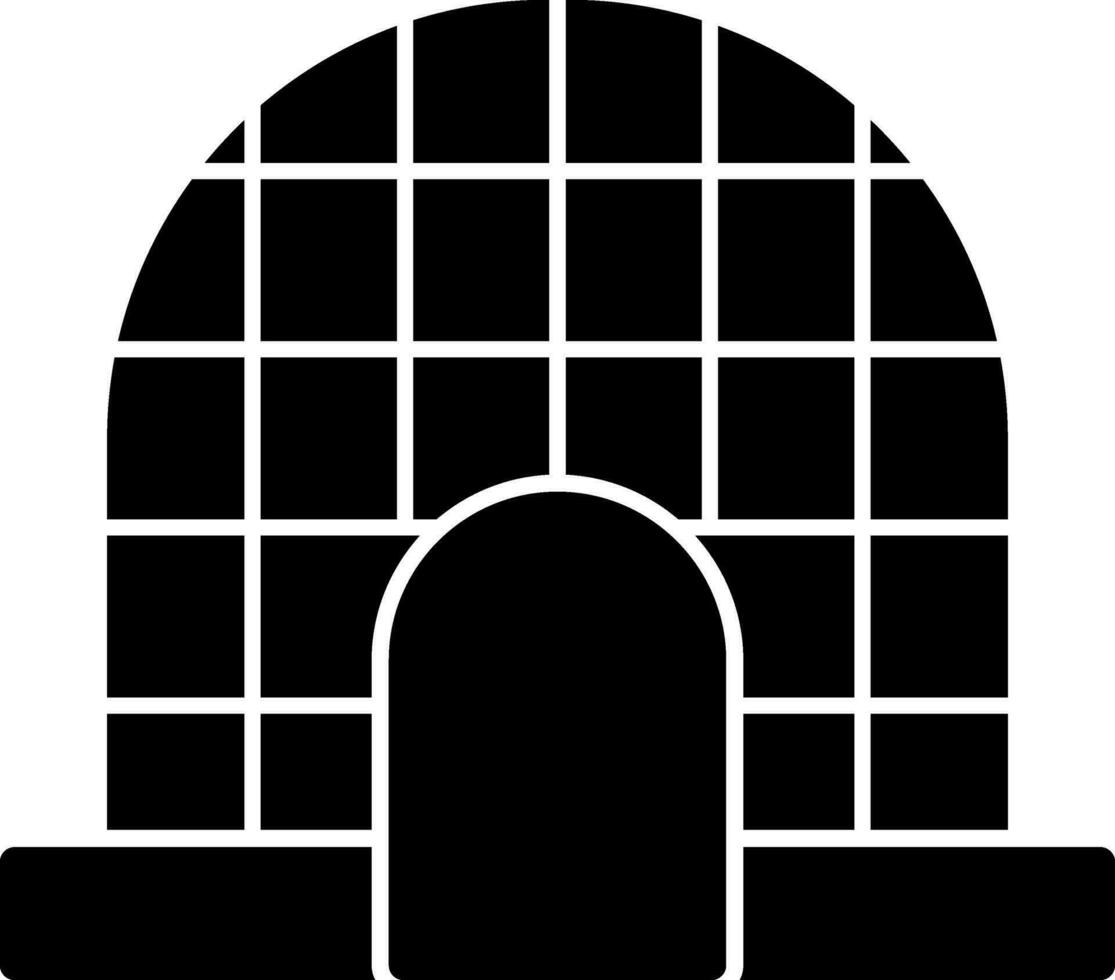 Igloo Vector Icon Design