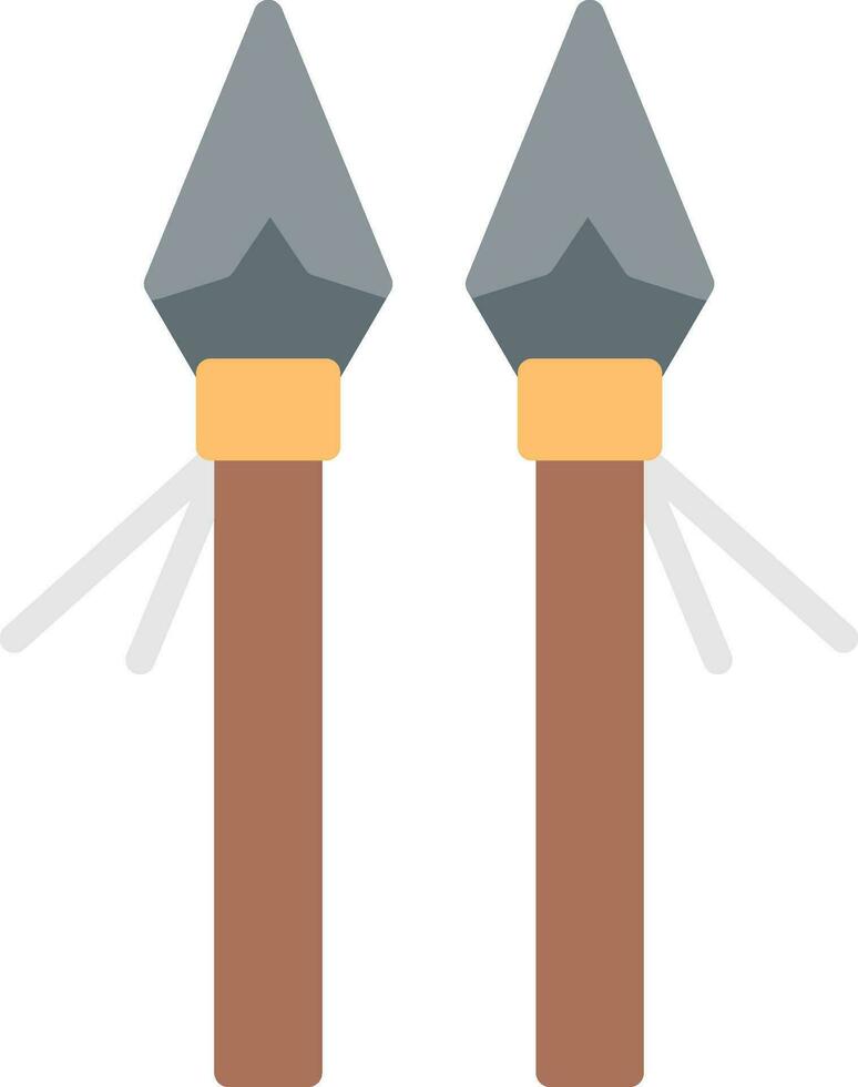 Spear Vector Icon Design