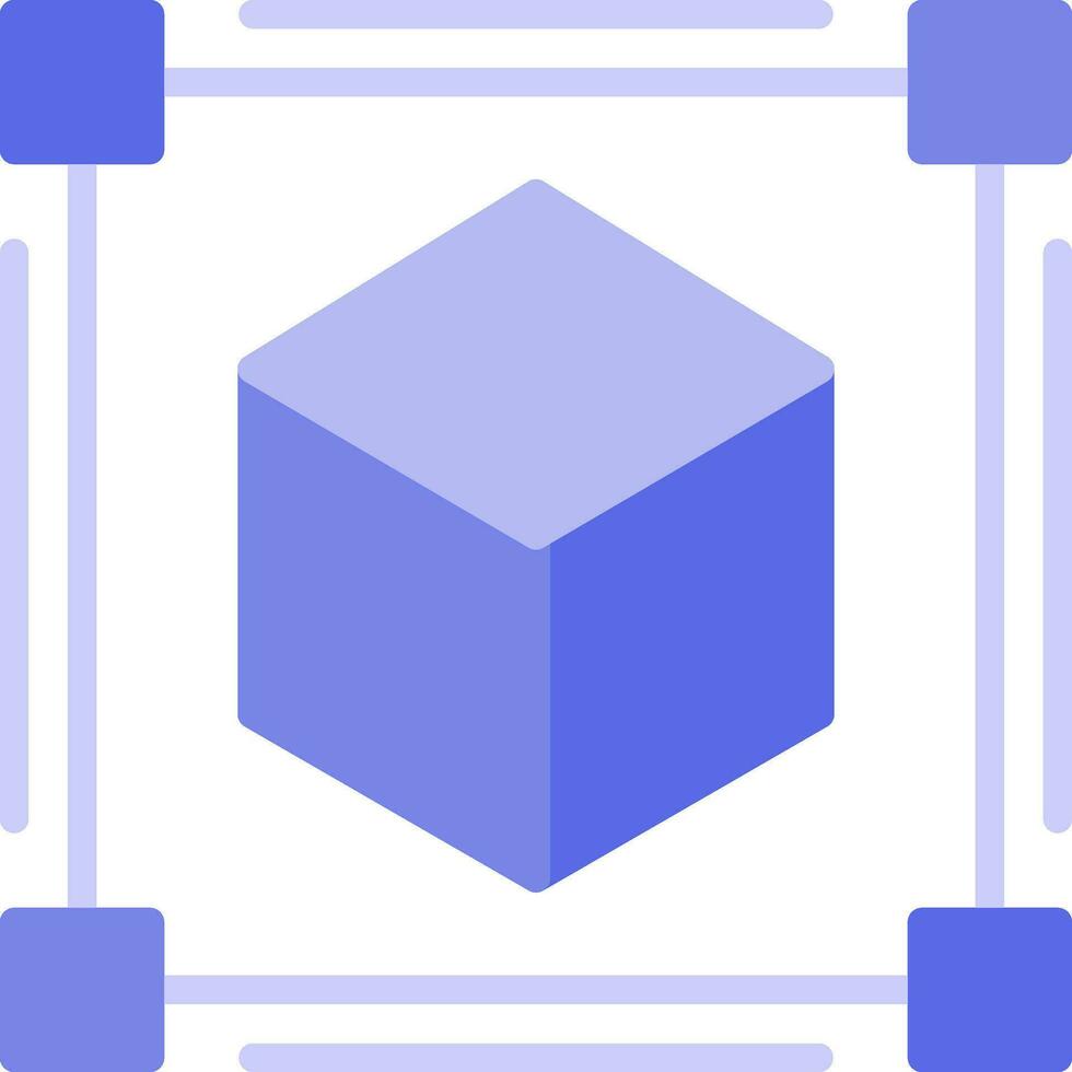 Blockchain Vector Icon Design