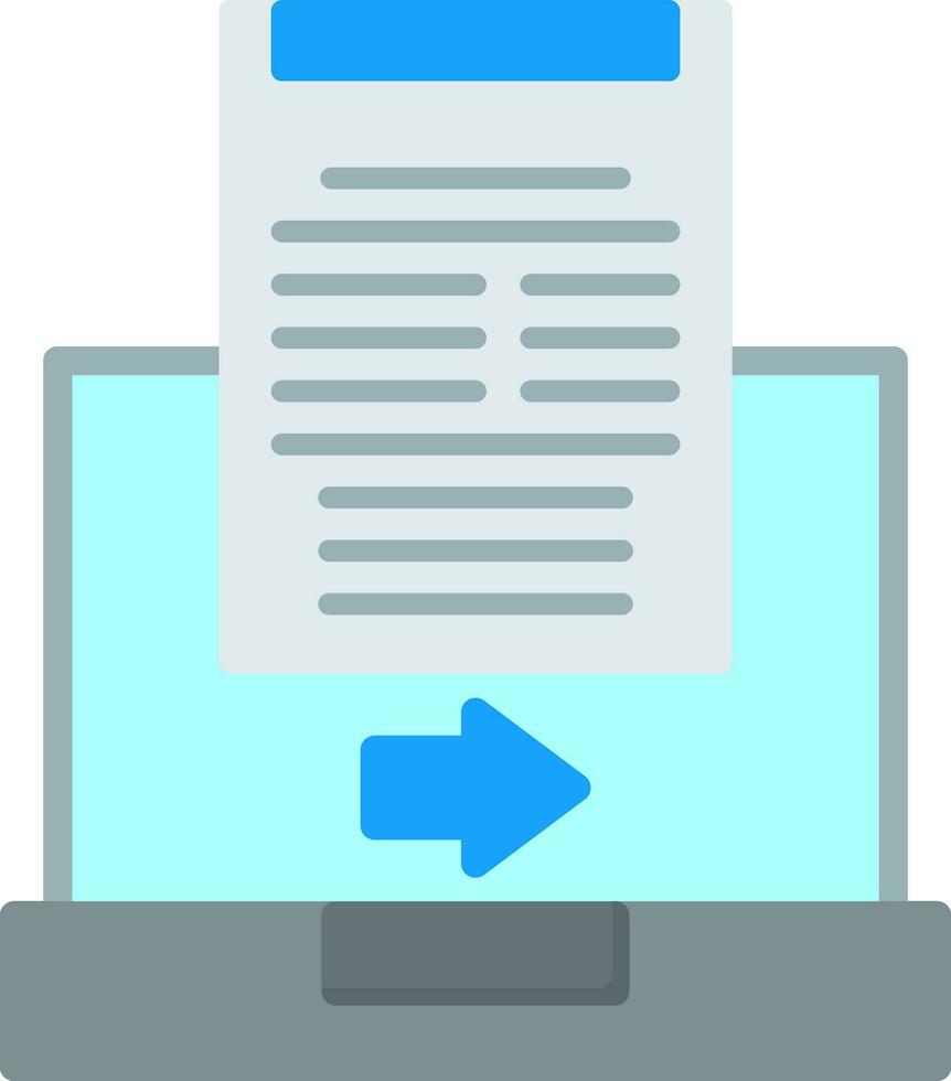 Online transfer Vector Icon Design