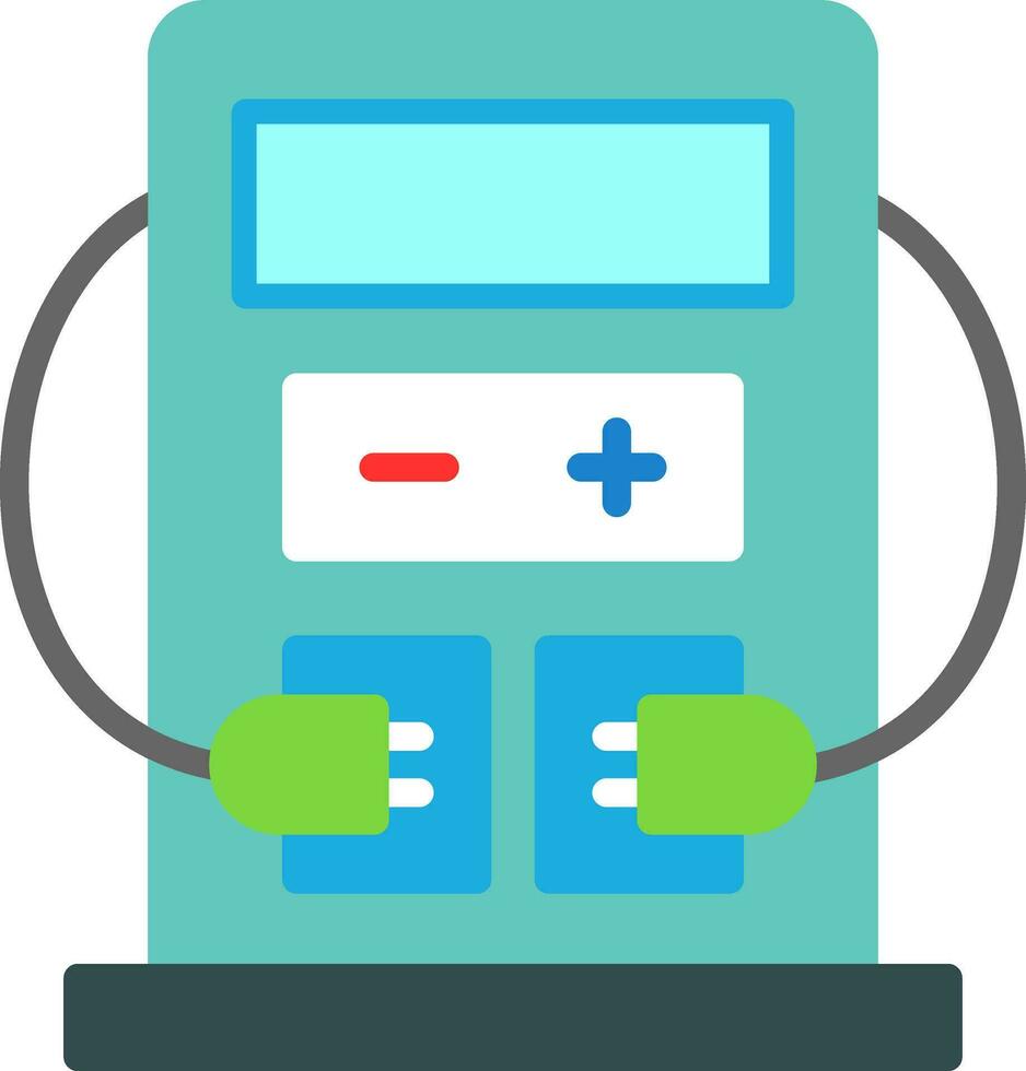 Charging station Vector Icon Design