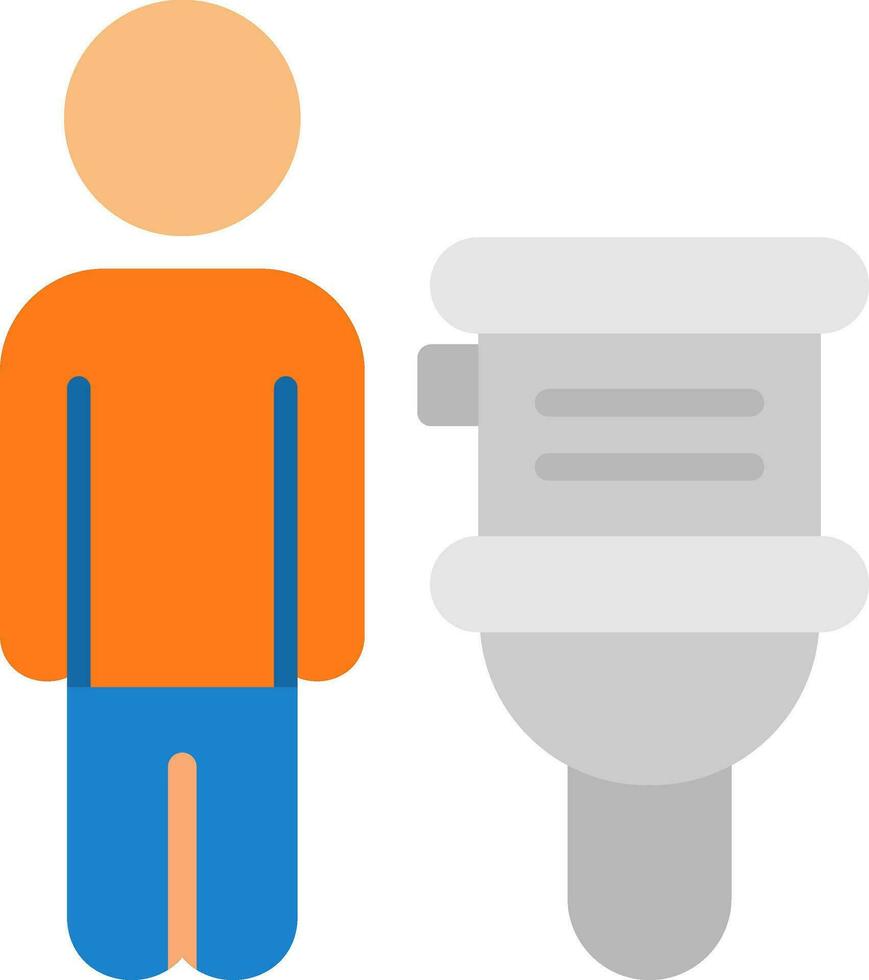 Restroom Vector Icon Design