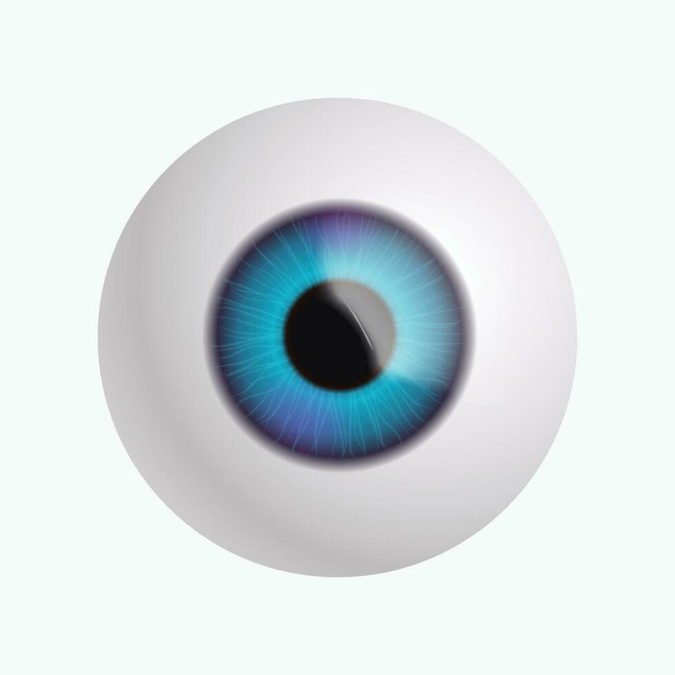 eye ball 02 vector