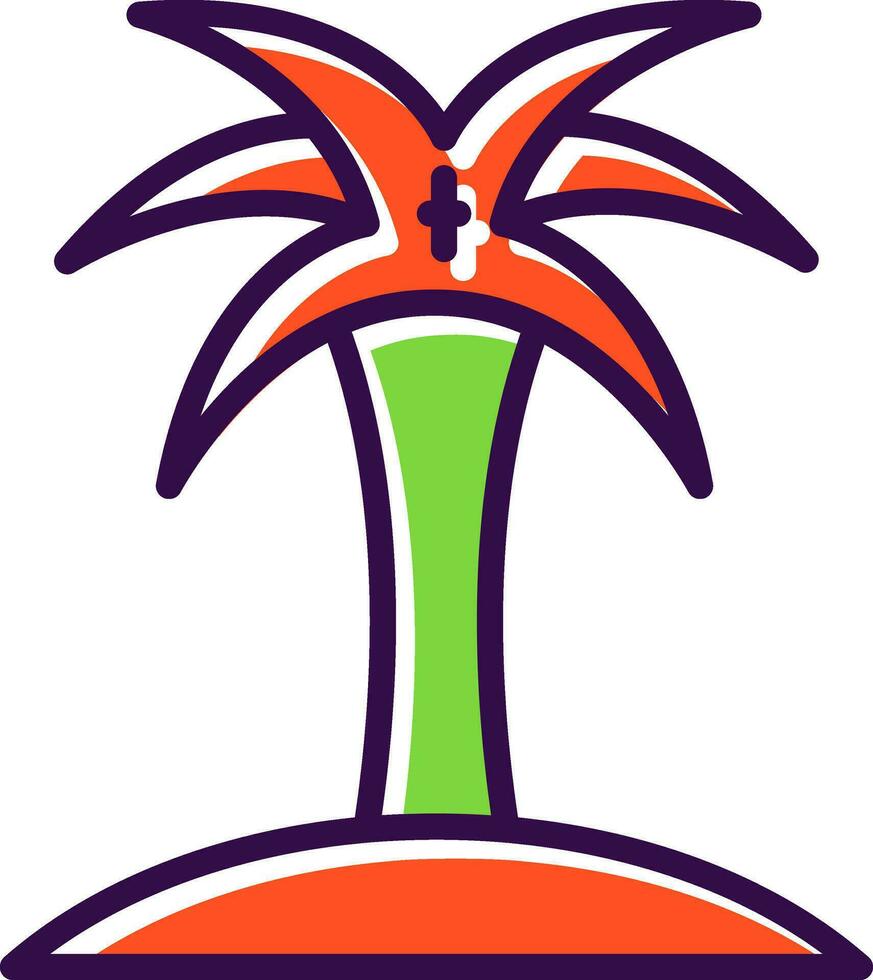 diseño de icono de vector de árbol