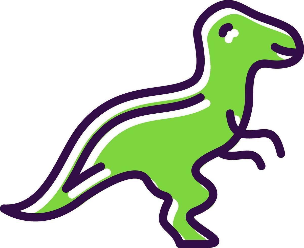 Dinosaur Vector Icon Design