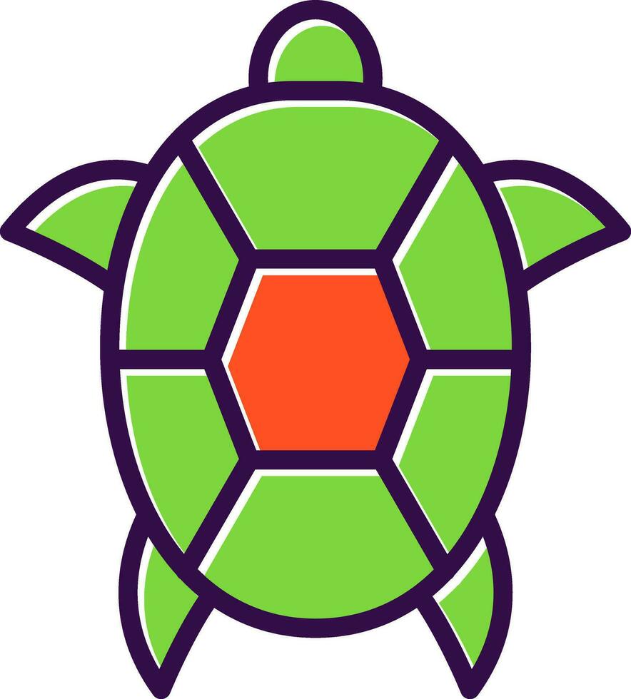 Turtle Vector Icon Design