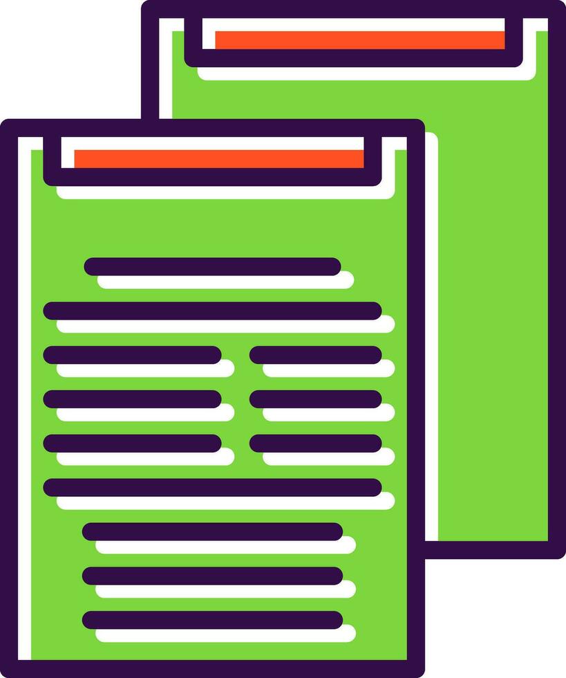 Distributed ledger Vector Icon Design