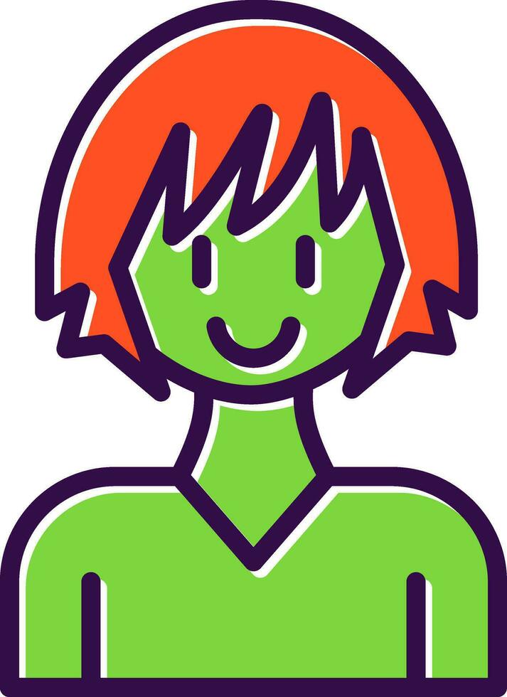 Manga Vector Icon Design