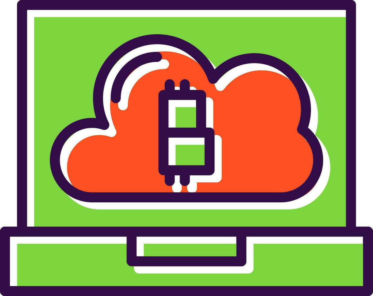Laptop Vector Icon Design