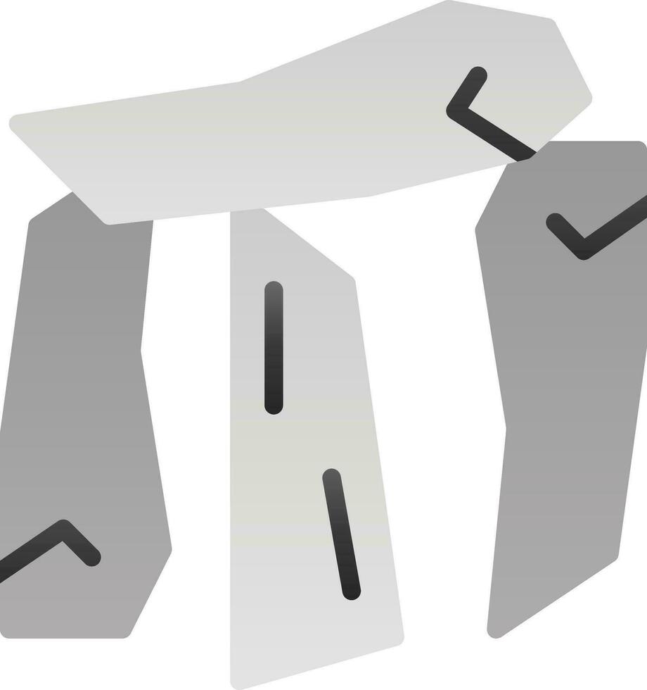 Dolmen Vector Icon Design