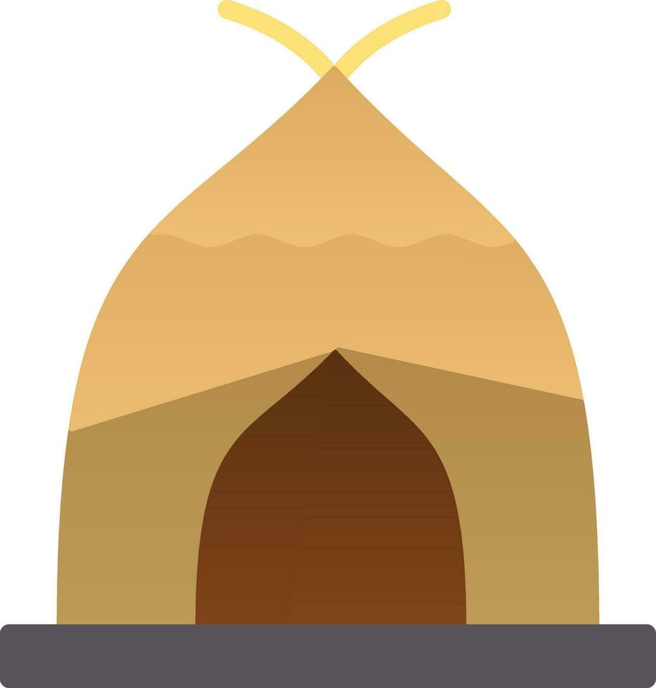 Tent Vector Icon Design