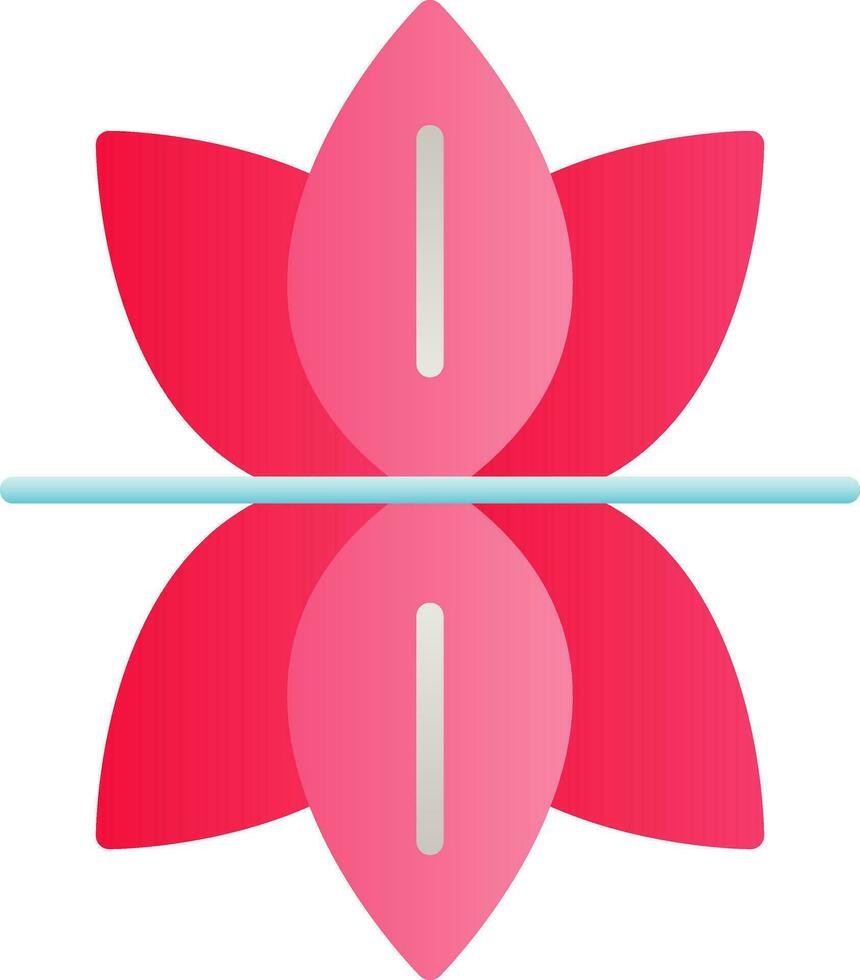 Lotus flower Vector Icon Design