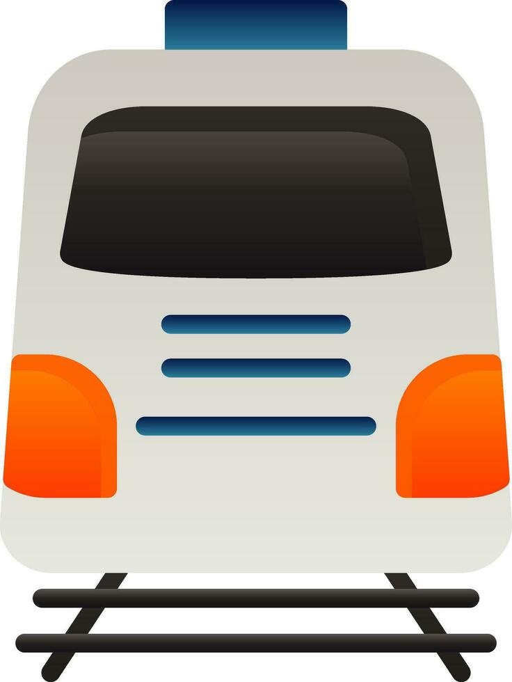 diseño de icono de vector de tren